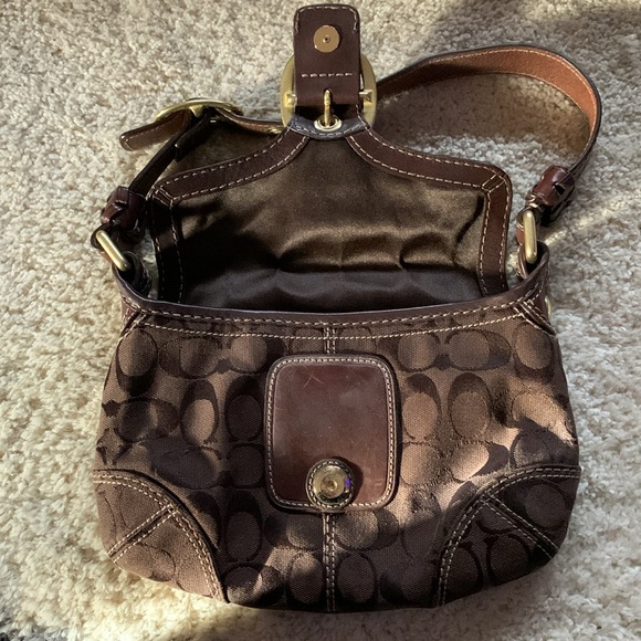 Authentic COACH bag with original dust bag! 10” x 7.5”. Like new! Used once! - Picture 7 of 9